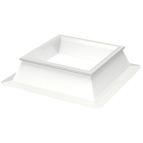 Velux dome, PVC base 30cm, fixed, 120x120