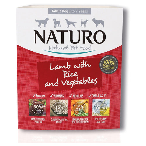 Mackle - Naturo Adult Wet Lamb & Rice 400g