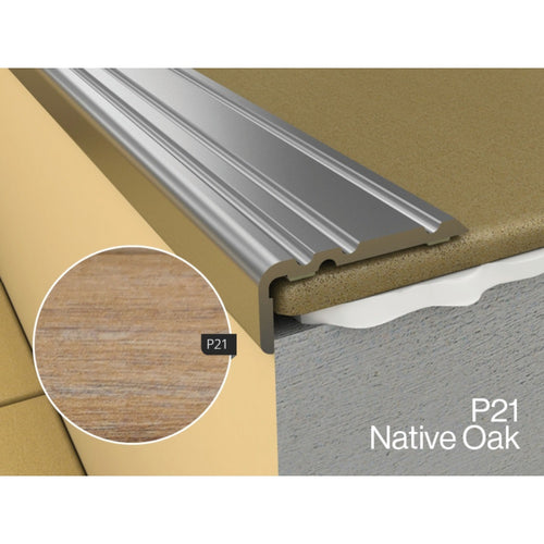 WRG 3 Flat Profile Self Adhesive P21 Native Oak 1800mm