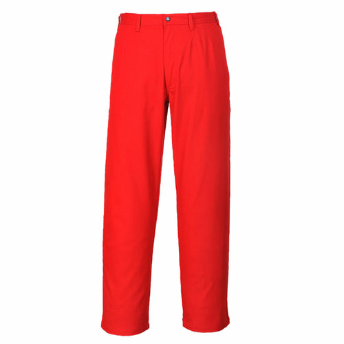 Portwest - Bizweld Trousers - Red Tall