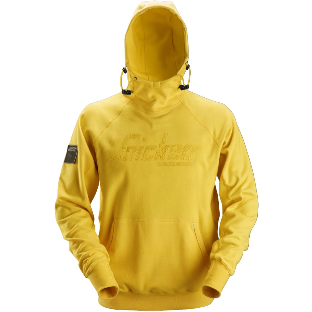 Snickers Logo Hoodie Yellow Topline Group