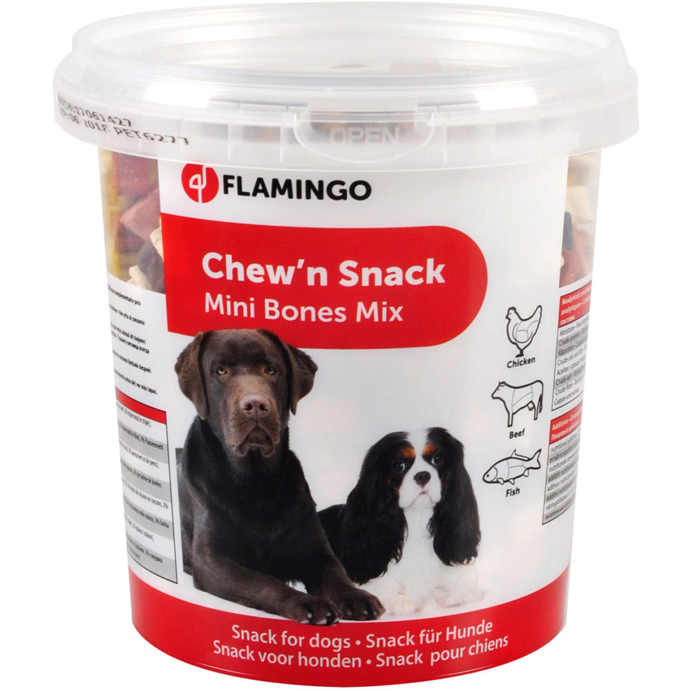 Dosco - Chew'N Snack Mini Bones Mix 500g