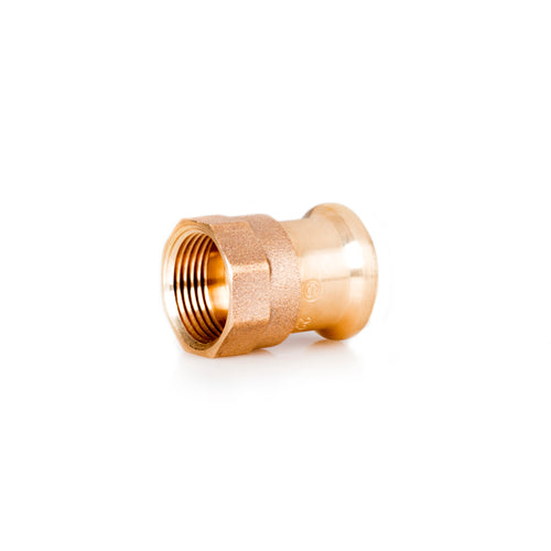 Instantor Copper Press Straight Coupler 1\ F x 28mm Press