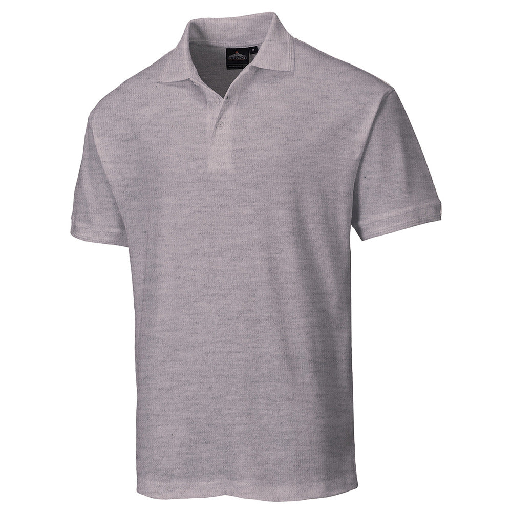 Portwest - Naples Polo-shirt - Heather Grey