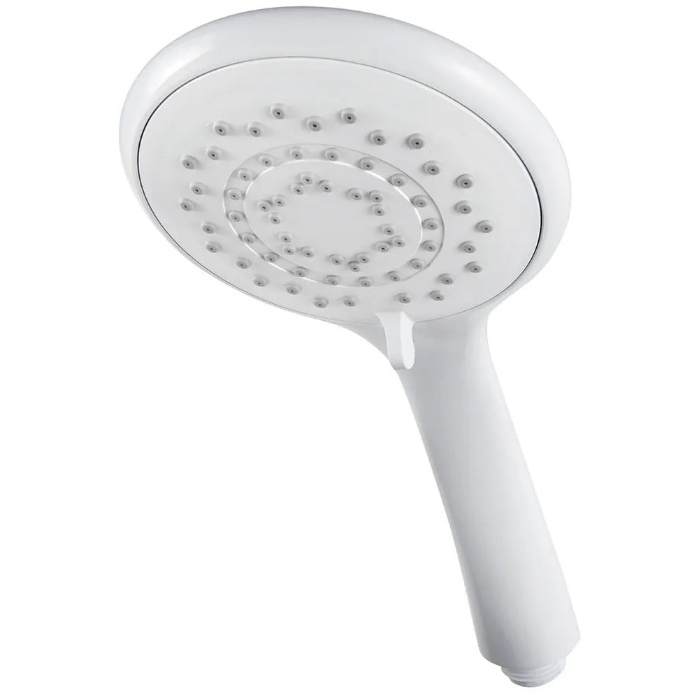 8000 Dura Flow Five Spray Shower Head - White