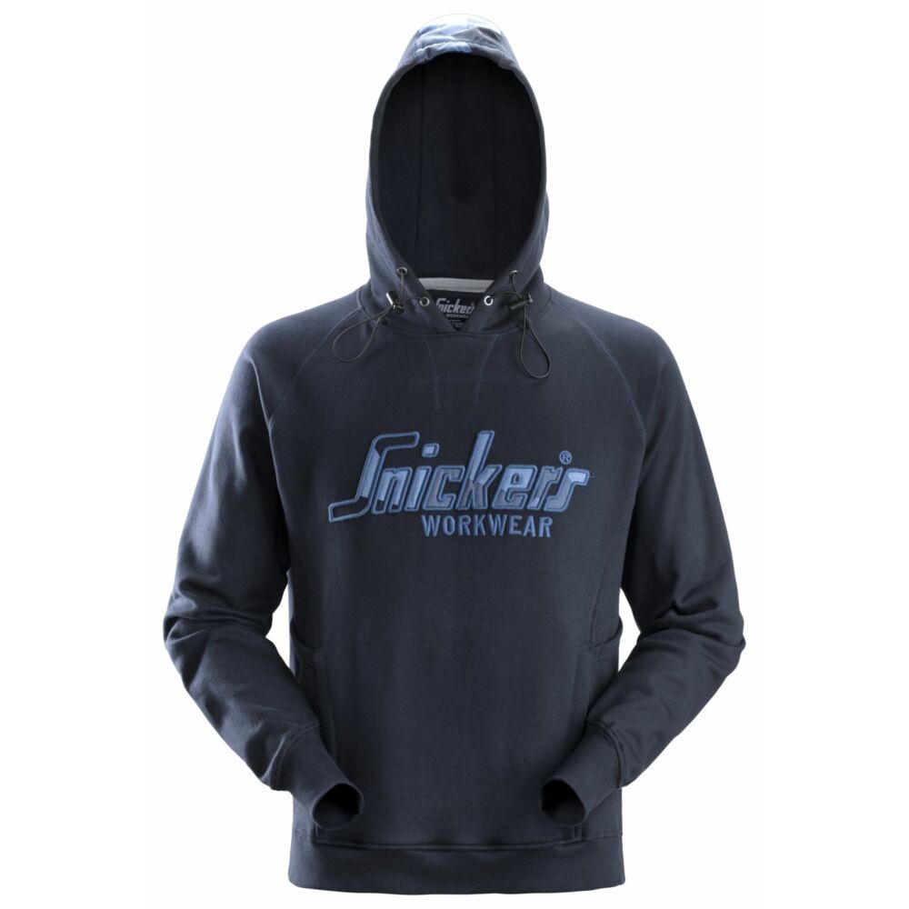 Snickers - FlexiWork, Camo Hoodie - Navy\\Navy Camo
