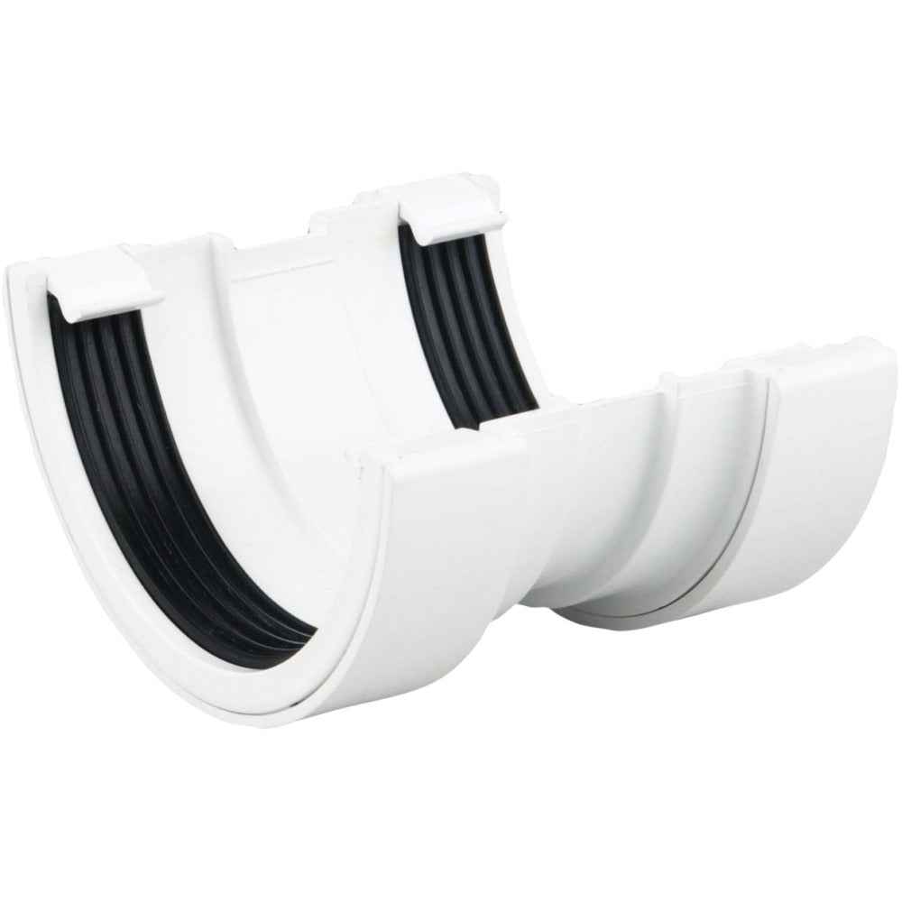 Rainwater RoundLine OsRRL PVC-U Gutter Union White 112mm