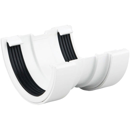 Rainwater RoundLine OsRRL PVC-U Gutter Union White 112mm