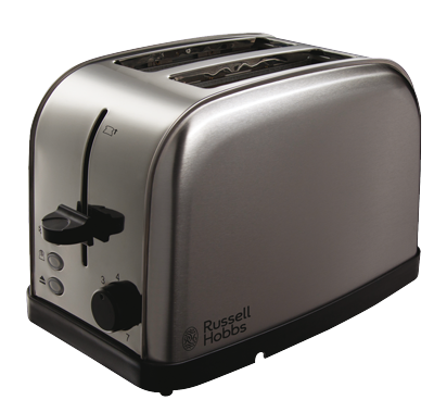 POLISHED /BRUSHED STEEL SLICE TOASTER