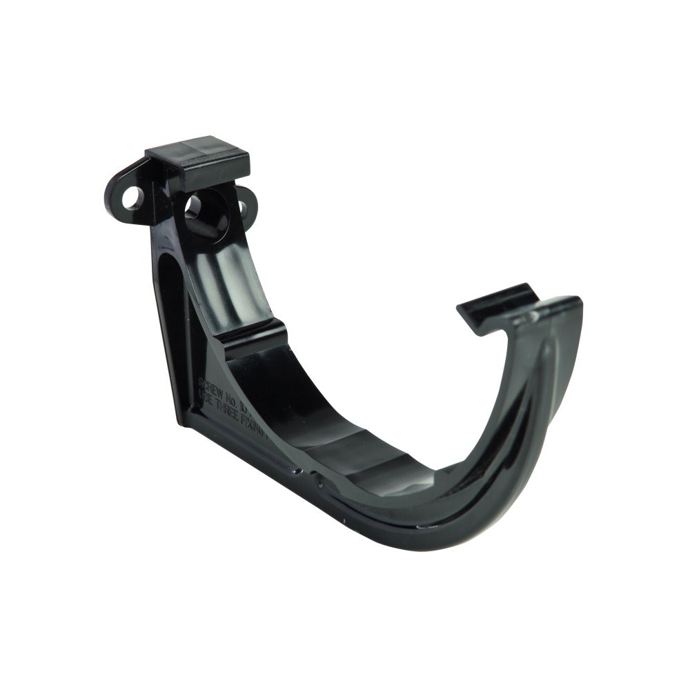 Rainwater RoundLine OsRRL PVC-U Gutter Support Bracket Black 112mm