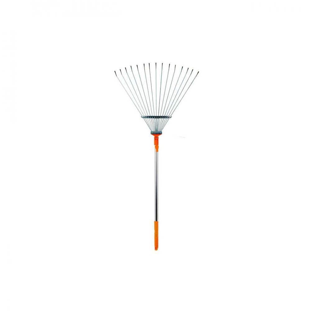 True Temper - Telescopic Wire Leaf Rake - Silver