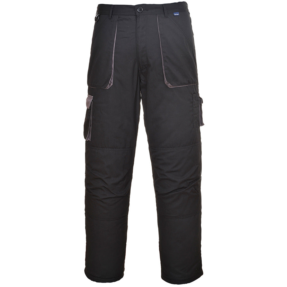 Portwest - Portwest Texo Contrast Trouser - Black Tall