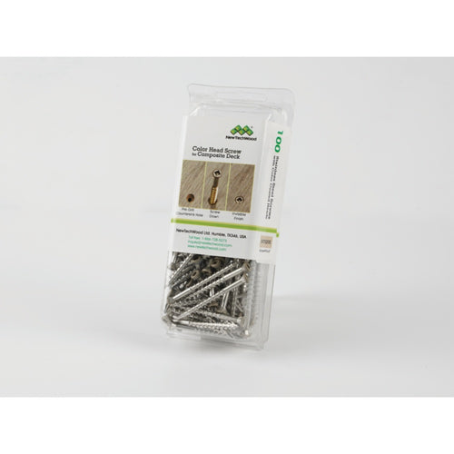 Ultrashield Head Screws Silver Grey for Composite Decking