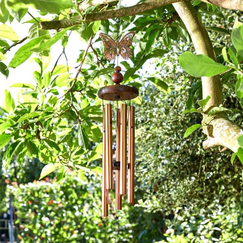 Flamboya - Bronze Butterfly Windchime