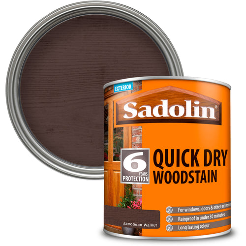 Sadolin Quick Dry Woodstain Jac Walnut 1L