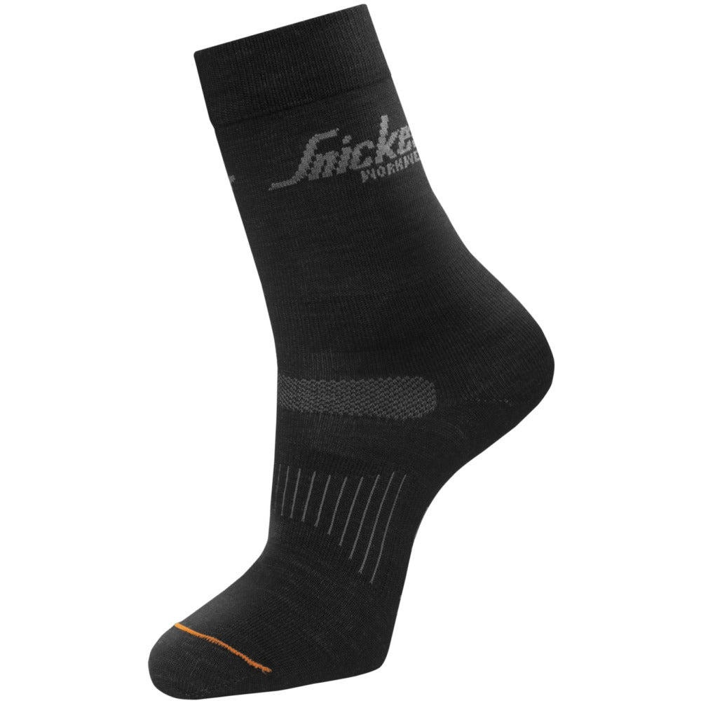 Snickers - AllroundWork, 2-pack Wool Socks - Black
