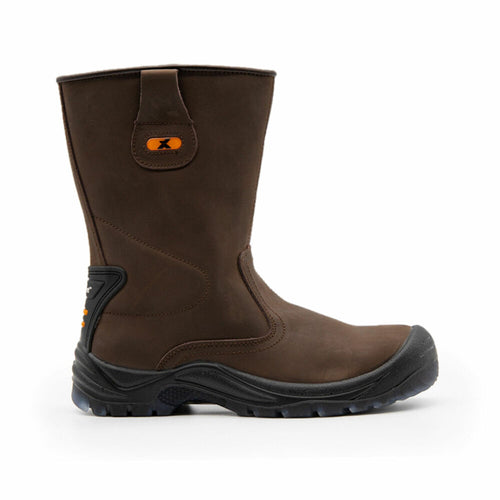 Xpert Invincible SBP Safety Rigger Boot Brown - EU42 / UK8