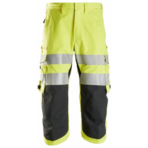 Snickers - ProtecWork, Pirates Trousers, High-Vis Class 2 - High vis yellow
