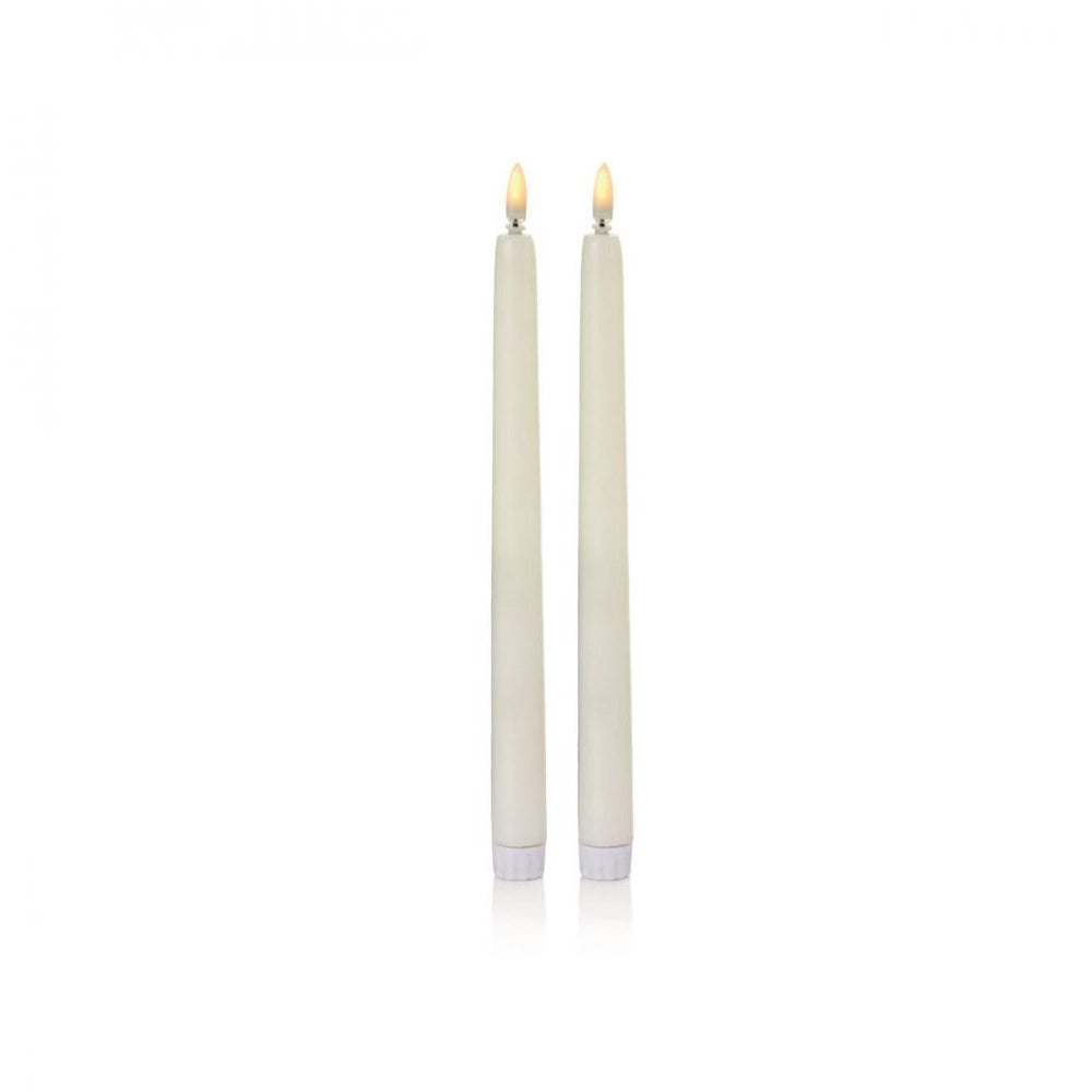 Premier Decorations - Taper Candles 2 Pack 27.5cm