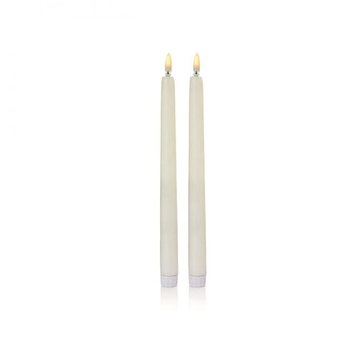 Premier Decorations - Taper Candles 2 Pack 27.5cm