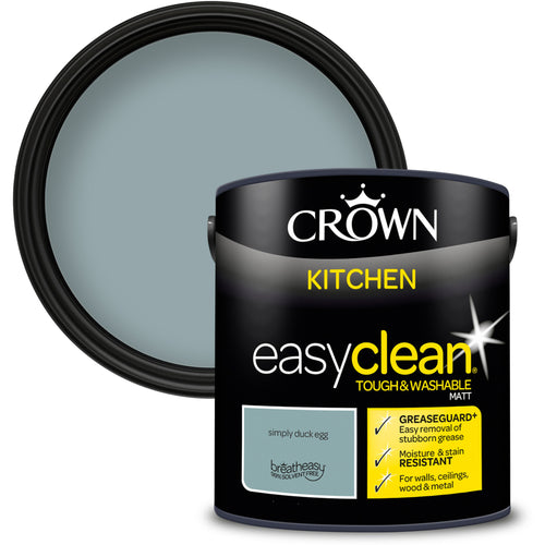 Crown Easyclean Kitchen Simple Duckegg 2.5L