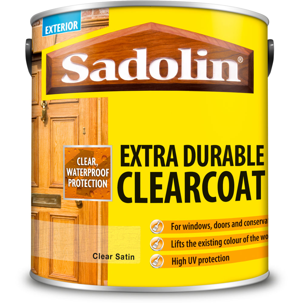 Sadolin Clear Coat Satin Clear 2.5L