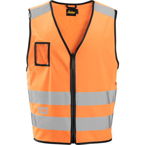 Snickers - High-Vis Vest Class 2 - High vis orange