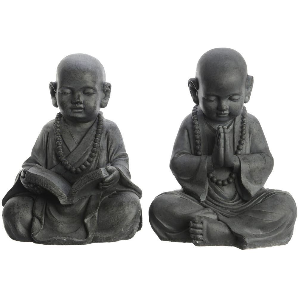 Sitting Monk 2 Assorted - 46cm