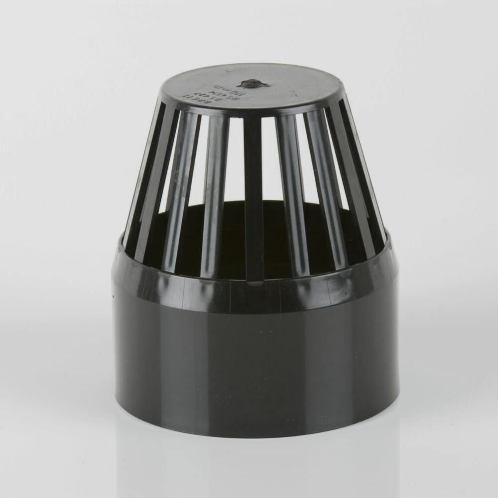 Brett Martin - 110mm Cast Iron Style Vent Cowl Anthracite Grey