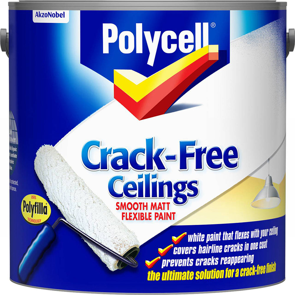 Crack Free Ceilings Smooth Matt 2.5L