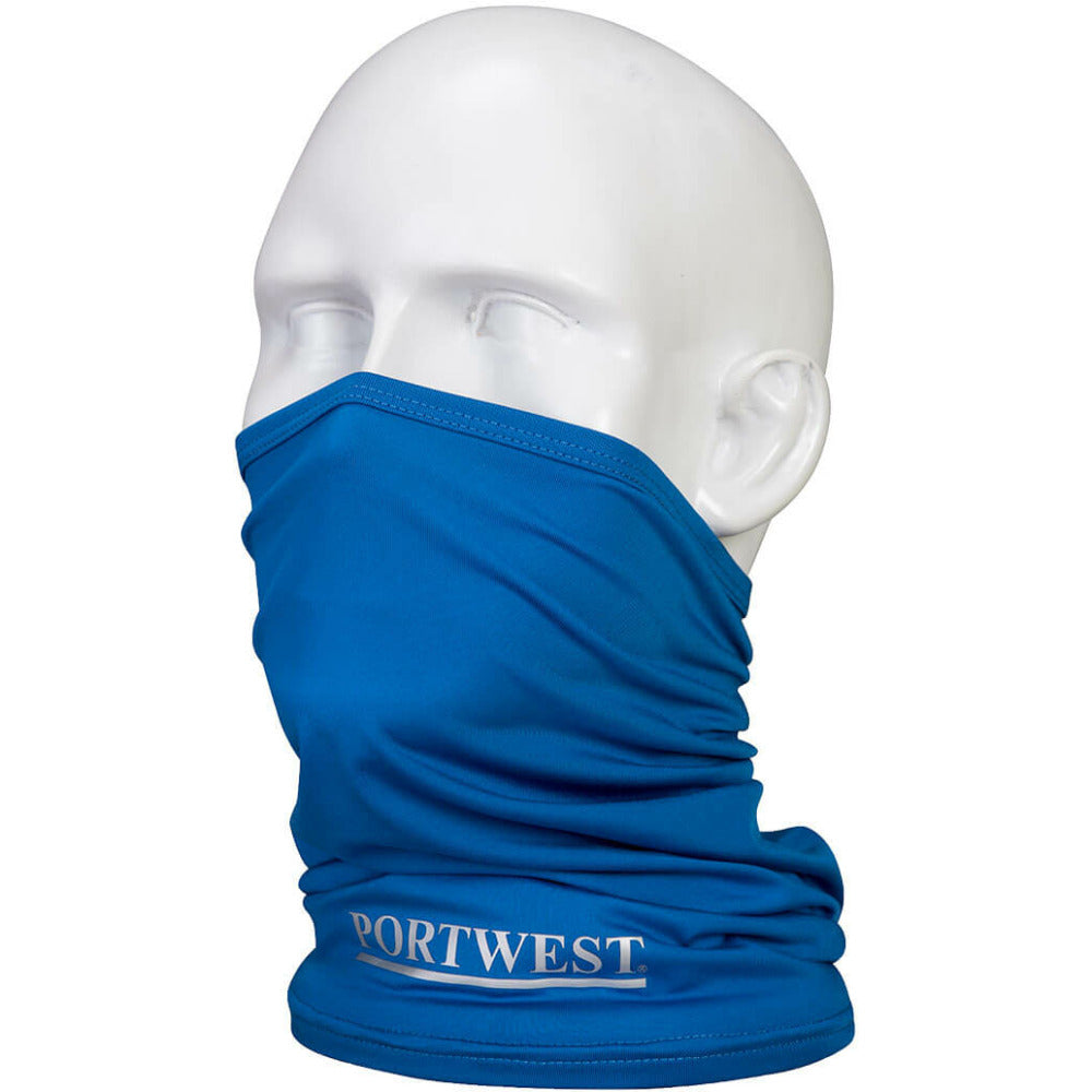 Portwest - Anti-Microbial Multiway Scarf - Cobalt Blue