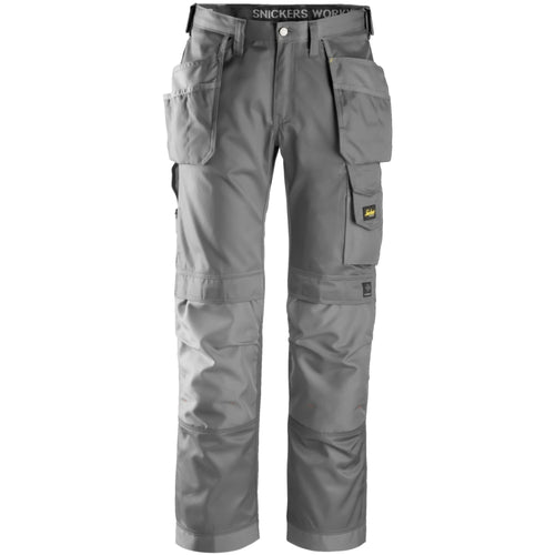 Snickers - Craftsmen Holster Pockets Trousers, DuraTwill - Grey\\Grey