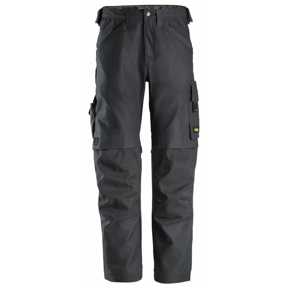 Snickers - AllroundWork, Canvas+ Stretch Work Trousers+ - Steel grey\\Steel grey