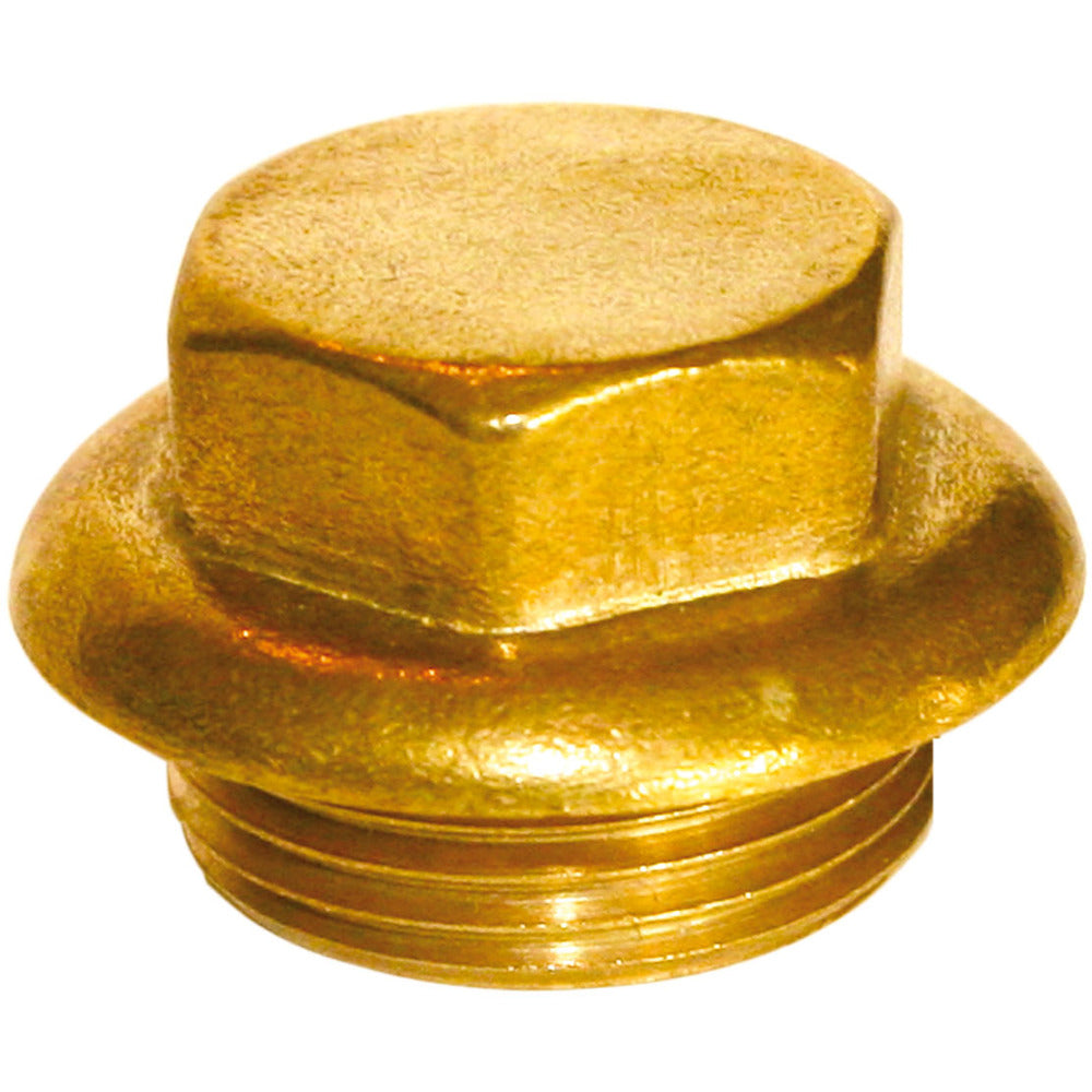 No. 074 1 1/2\ Brass Plug