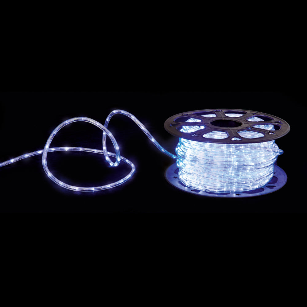 50M LED Multi-Action Rope Light - White