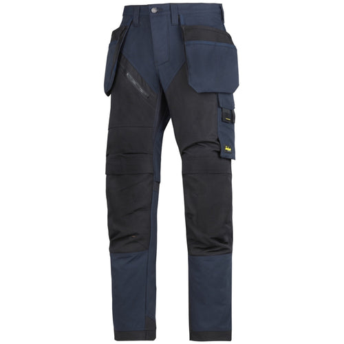 Snickers - RuffWork, Work Trousers Holster Pockets - Navy\\Black