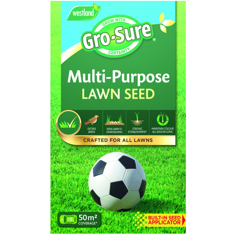 Gro-Sure Multi Purpose Lawn Seed 50m²