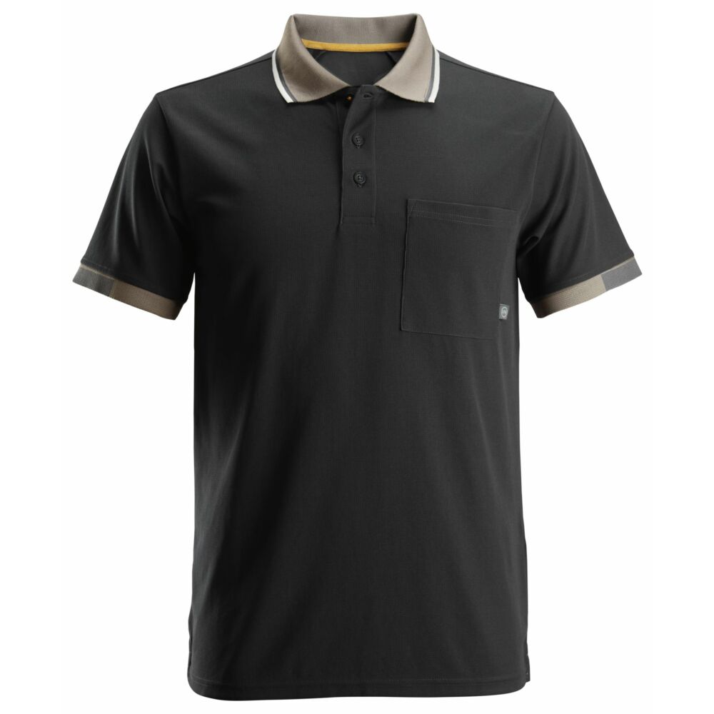 Snickers - AllroundWork, 37.5® Short Sleeve  Polo Shirt - Black