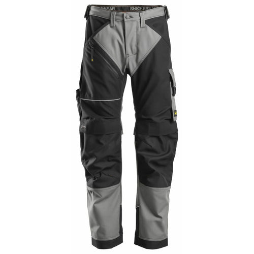 Snickers - RuffWork, Canvas+ Work Trousers+ - Grey\\Black