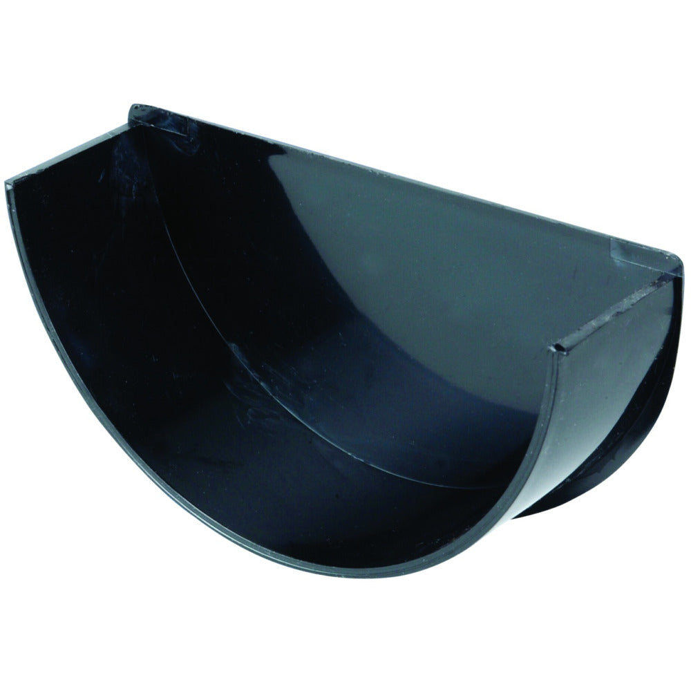 Rainwater SuperLine OsRSu PVC-U Stop end Internal Black 125mm
