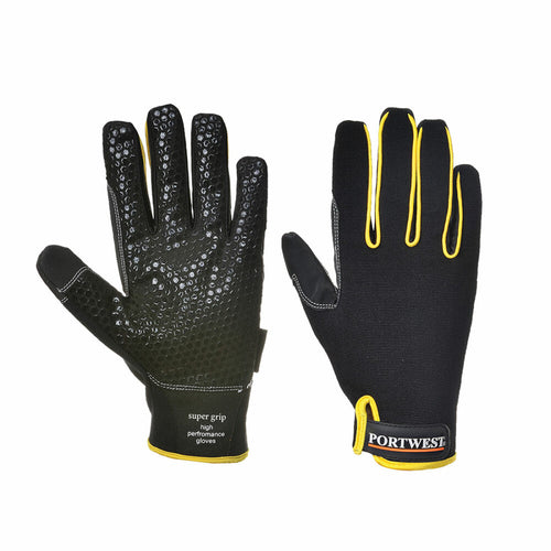 Portwest - Supergrip - High Performance Glove - Black