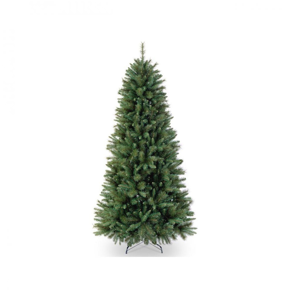 National Tree Company - Rocky Ridge Slim Pine Christmas Tree - 6.5ft