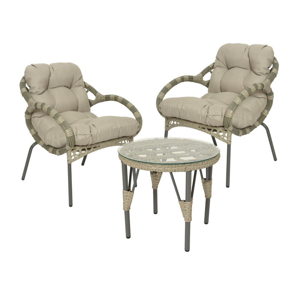 Kaemingk Lille Wicker Bistro Set