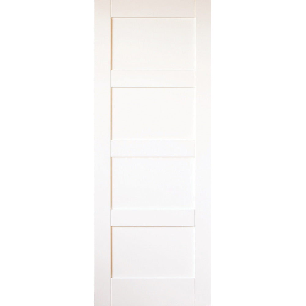 Kirkland Primed Shaker 4 Panel Door 80\ x 32\ x 42mm