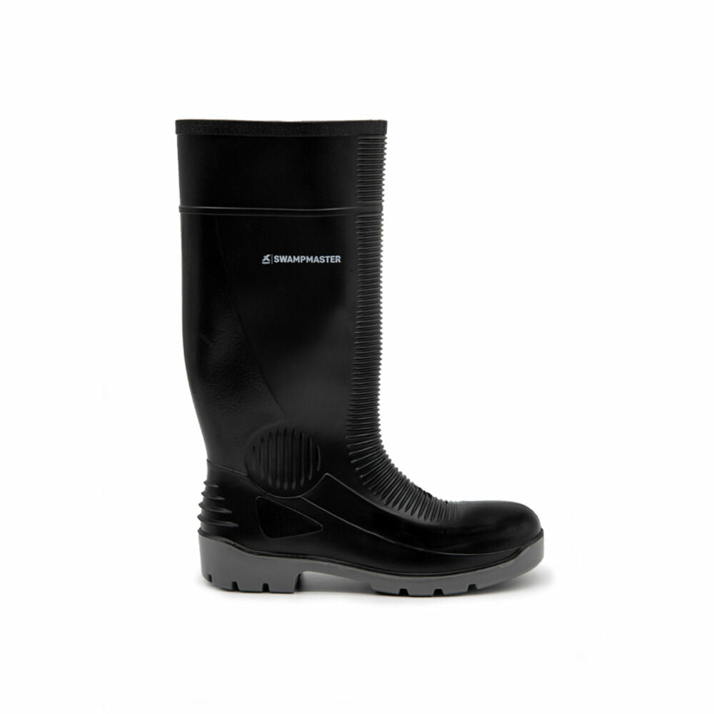 Swampmaster Contractor S5 Safety PVC Wellington Black - EU42 / UK8