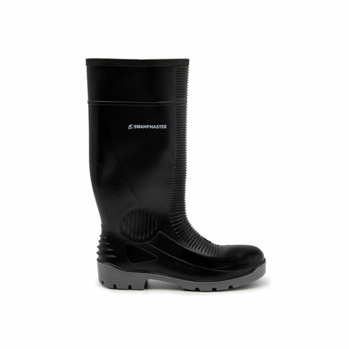 Swampmaster Contractor S5 Safety PVC Wellington Black - EU42 / UK8