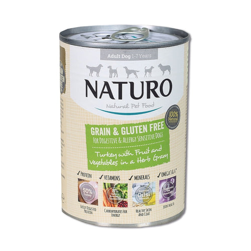 Mackle - Naturo Turkey Dog Food Tin 390g