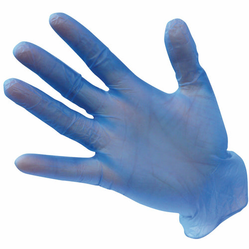 Portwest - Powder Free Vinyl Disposable Glove - Blue