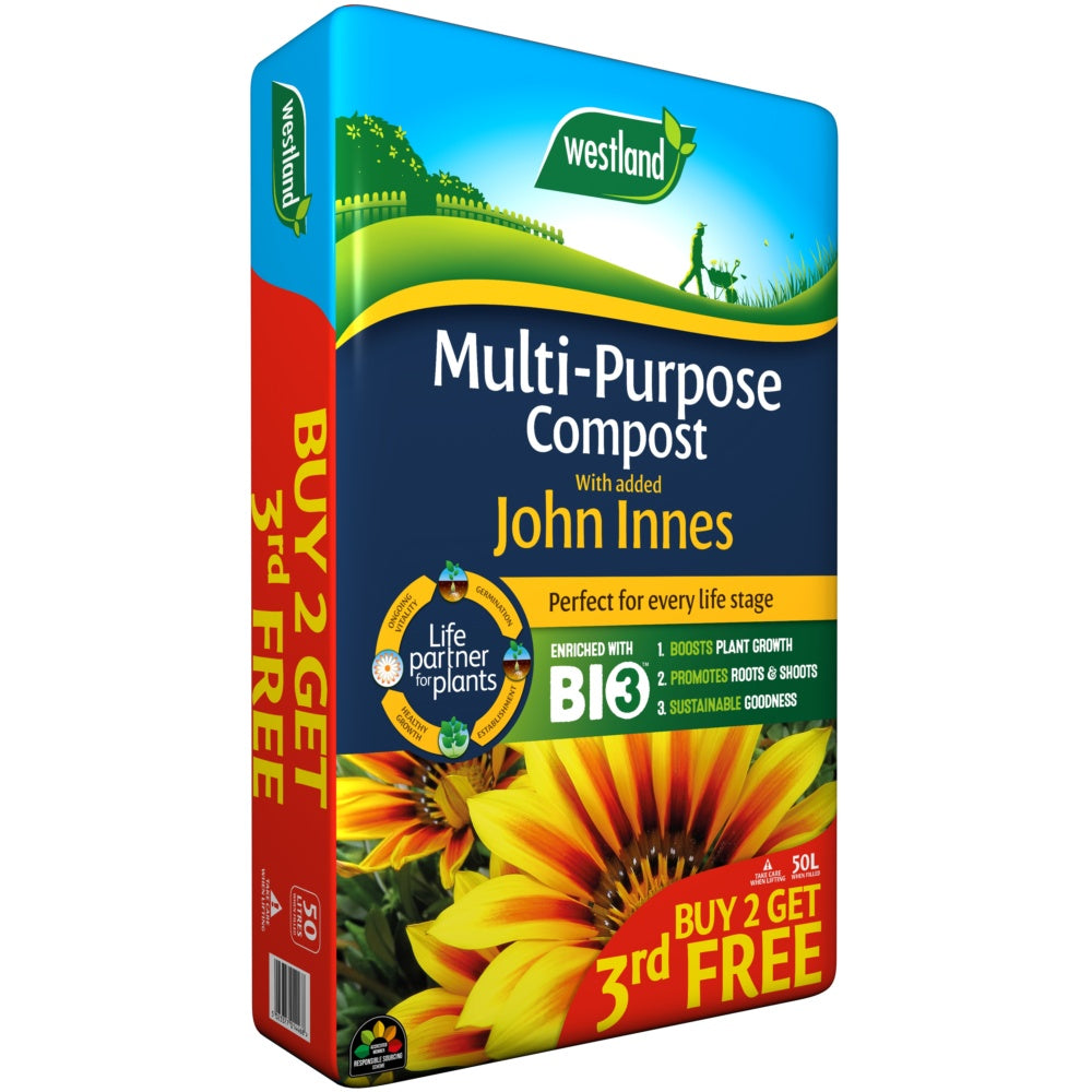 Multi-Purpose Compost with John Innes - 50ltr