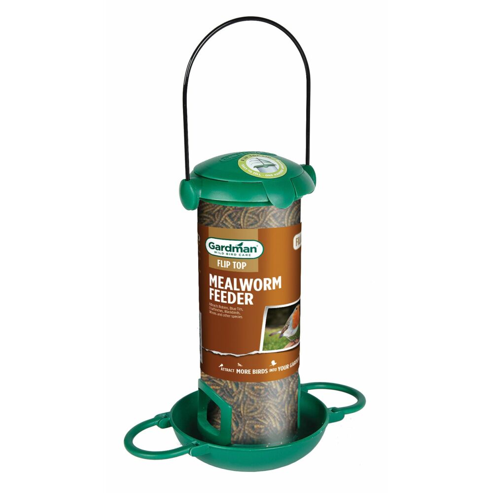 Gardman Mealworms Pre-filled Feeder 200g